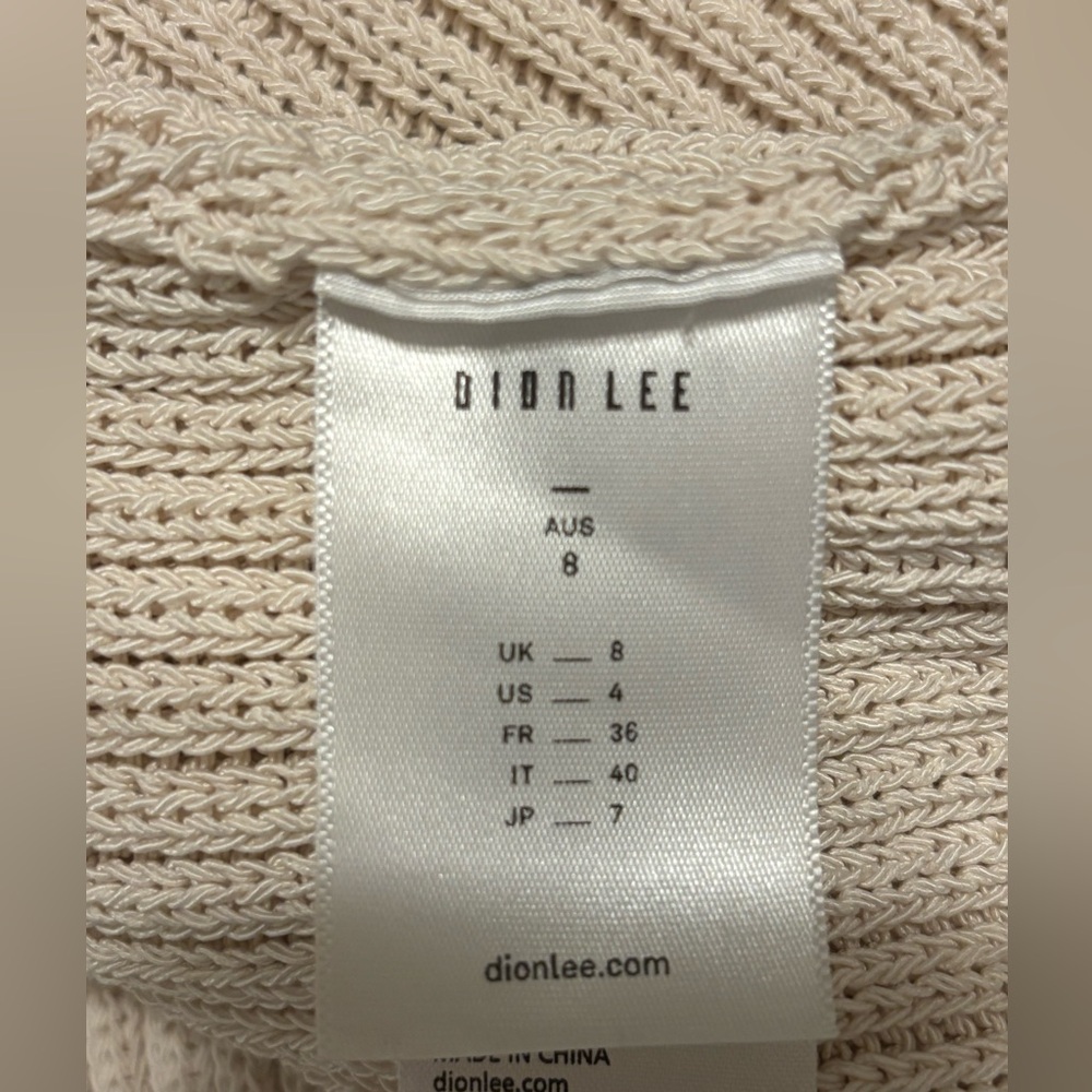 Dion Lee Ribbed Open Back Sweater - Picture 3 of 6